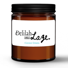 Load image into Gallery viewer, Coconut Dreams Scented Candle - Delilah Laze
