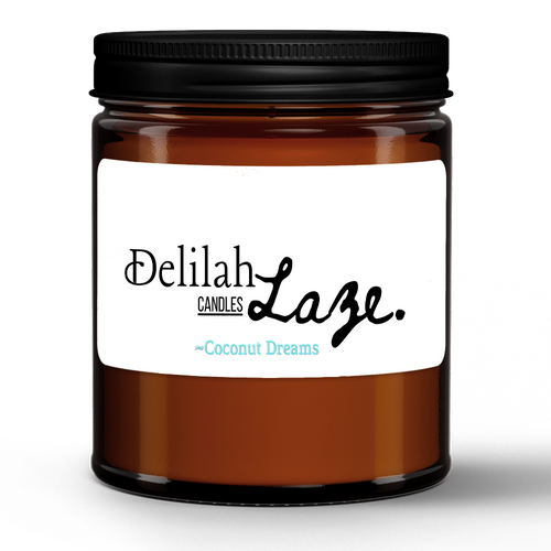 Coconut Dreams Scented Candle - Delilah Laze