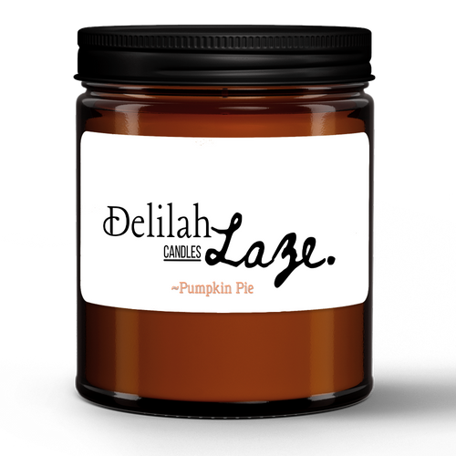 Pumpkin Pie Scented Candle - Delilah Laze