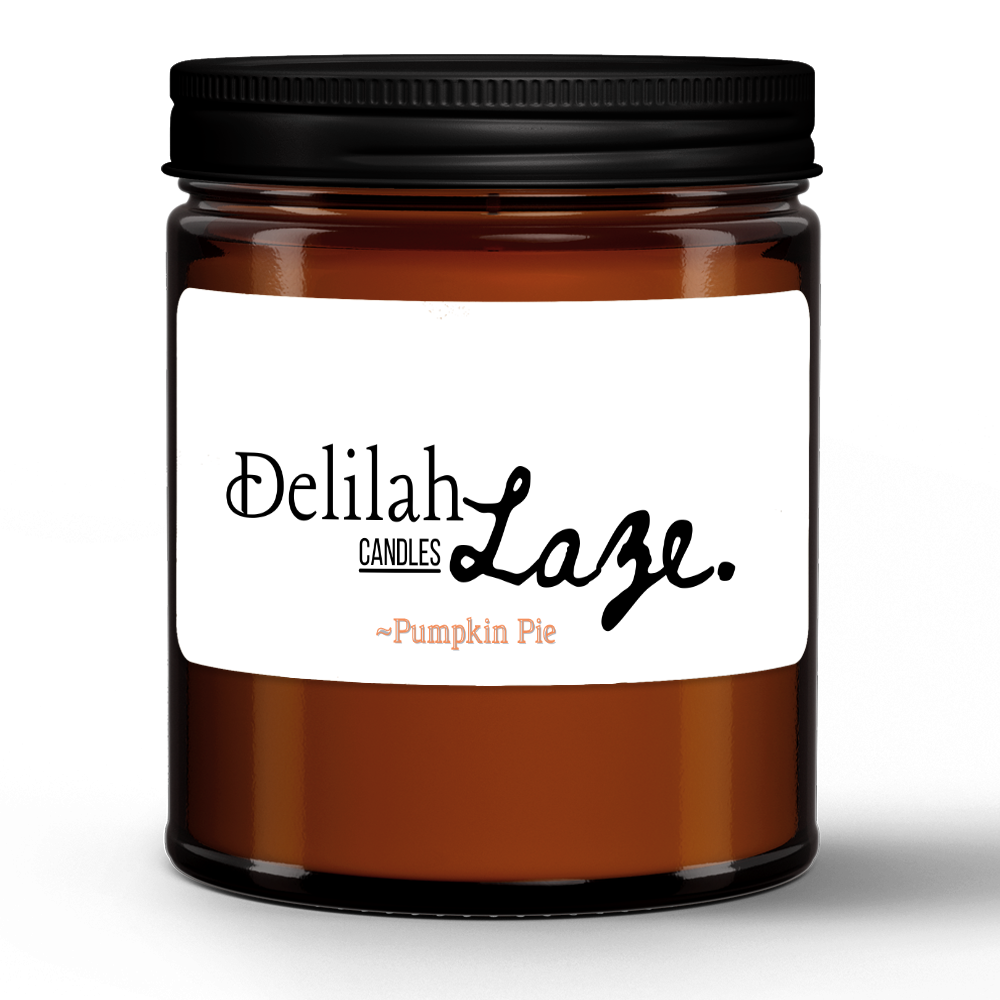 Pumpkin Pie Scented Candle - Delilah Laze