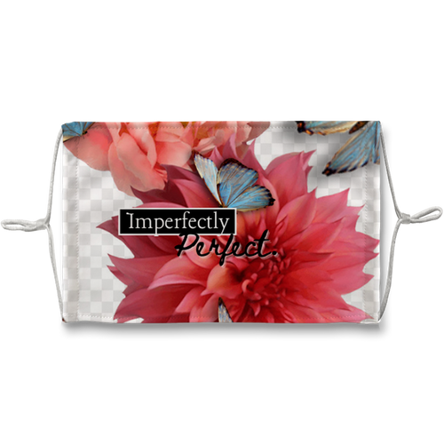 Imperfectly Perfect Sublimation Face Mask - Delilah Laze