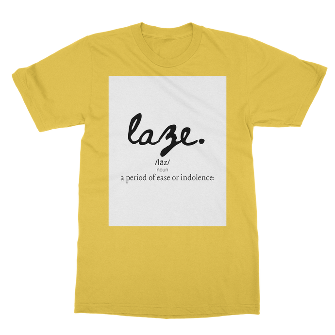 1 Classic Heavy Cotton Adult T-Shirt - Delilah Laze