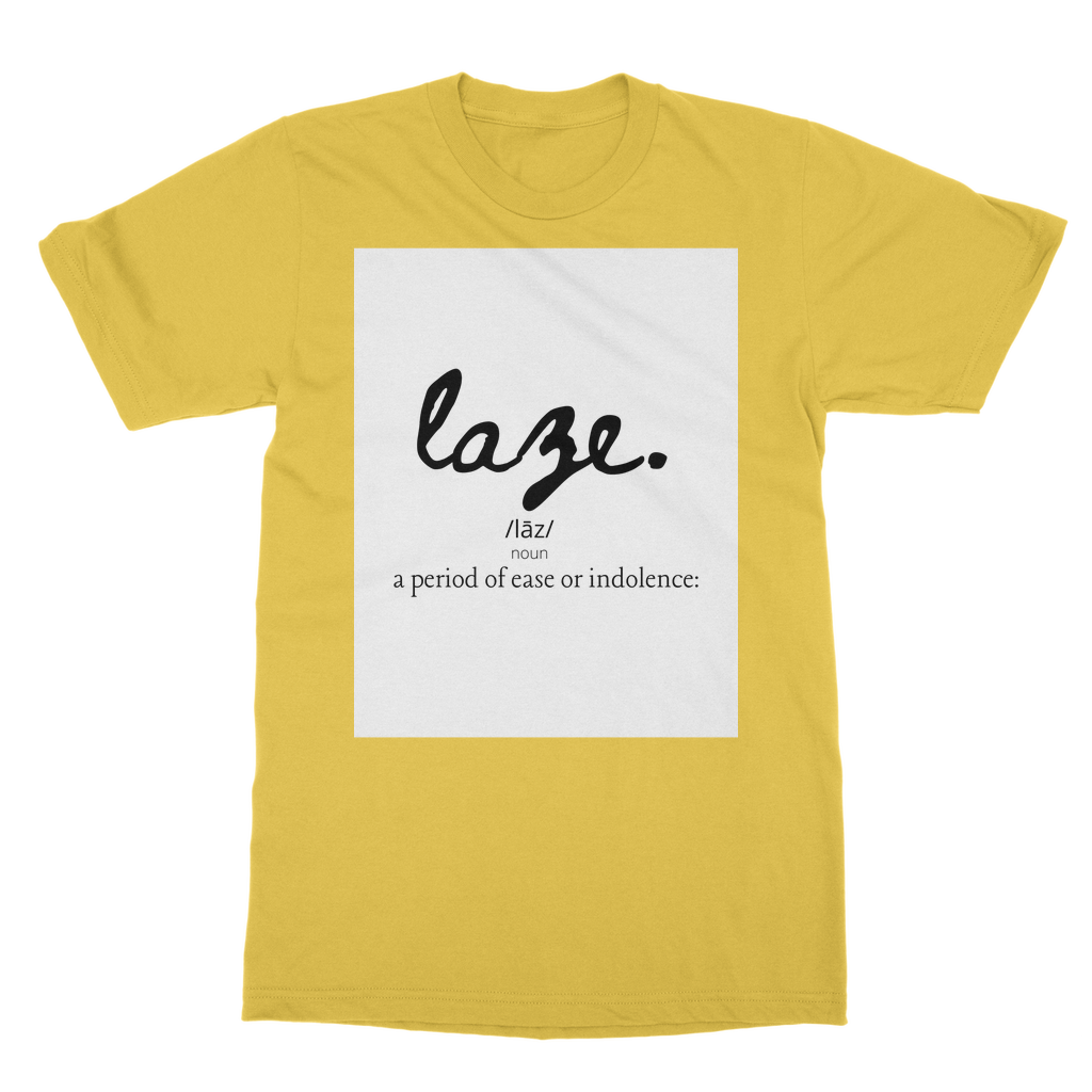 1 Classic Heavy Cotton Adult T-Shirt - Delilah Laze