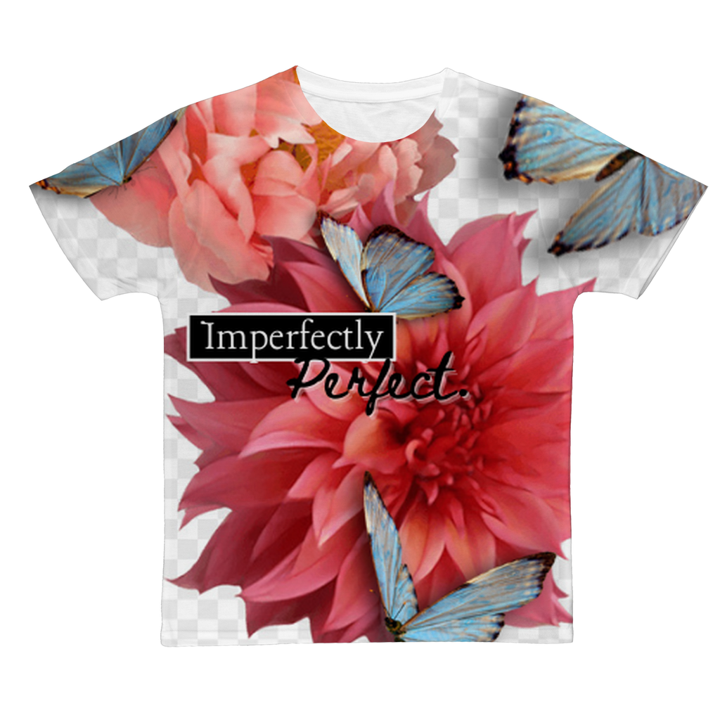 Imperfectly Perfect Classic Sublimation Adult T-Shirt - Delilah Laze